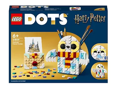 LEGO DOTS - Pojemnik na długopisy w kształcie Hedwigi 41809