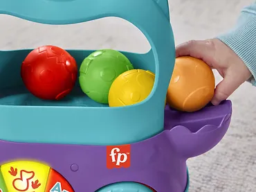 Zabawka interaktywna Dinuś podskakujące piłeczki