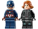 LEGO Super Heroes 76260 Motocykle Czarnej Wdowy i Kapitana Ameryki