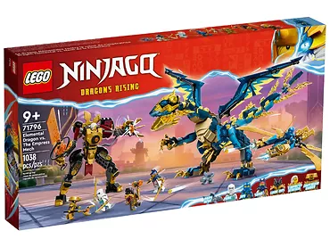 LEGO Ninjago 71796 Smok żywiołu kontra mech cesarzowej