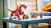 LEGO Ninjago 71793 Lawowy smok zmieniający się w falę ognia