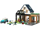 LEGO City 60398 Domek rodzinny i samochód elektryczny