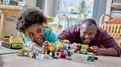 LEGO City 60391 Ciężarówki i dźwig z kulą wyburzeniową