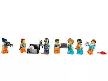 LEGO City 60368 Łódź badacza Arktyki