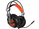 Słuchawki gamingowe Sades A6 pomarańczowe