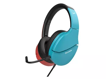 Słuchawki gamingowe Sades Spower niebiesko-czerwone