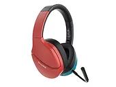 Bezprzewodowe słuchawki gamingowe Sades Partner niebiesko-czerwone