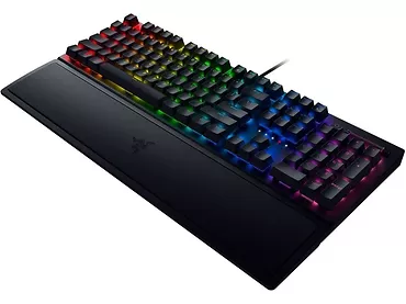 Klawiatura gamingowa Razer Blackwidow V3 Green Switch RGB czarna (mechaniczna)