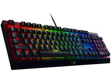 Klawiatura gamingowa Razer Blackwidow V3 Green Switch RGB czarna (mechaniczna)