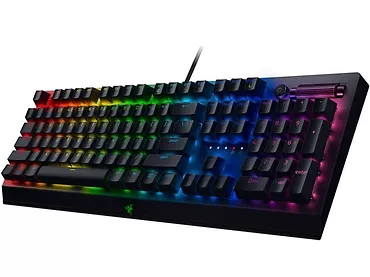 Klawiatura gamingowa Razer Blackwidow V3 Green Switch RGB czarna (mechaniczna)