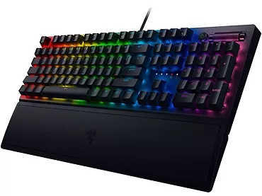 Klawiatura gamingowa Razer Blackwidow V3 Green Switch RGB czarna (mechaniczna)