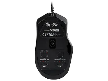 Mysz A4TECH BLOODY X5 MAX Stone Black