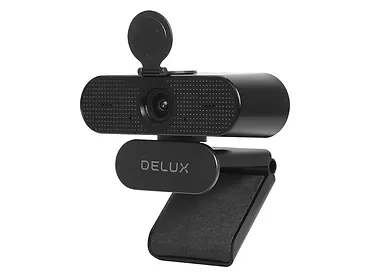 Kamera internetowa z mikrofonem Delux DC03 Czarna