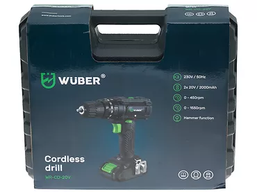 Wiertarko-wkrętarka udarowa Wuber WR-CD-20V