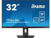 Monitor 31.5" IIYAMA XUB3293UHSN-B5 | IPS | 3840x2160 (4K UHD)| USB-C Dock | 4ms| Reg. wysokości| Flicker free