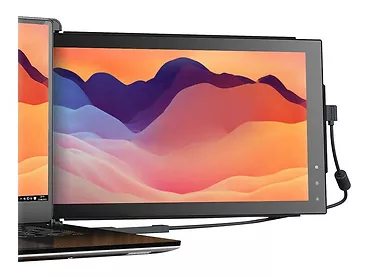 Przenośny monitor do laptopa Mobile Pixels Trio Max Metallic Black 14,1