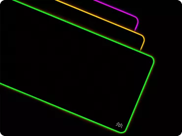 Podkładka pod mysz i klawiaturę LEVANO SYSTEM 80x30 cm podświtlenie RGB  antypoślizgowa