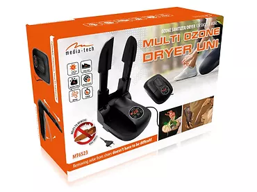 Suszarka z ozonem Media-Tech MT6523 MULTI OZONE DRYER do obuwia, rękawiczek, czapek, kasków likwidująca bakter
