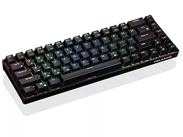 Klawiatura mechaniczna MODECOM Volcano Lanparty RGB BT (Gateron Yellow)