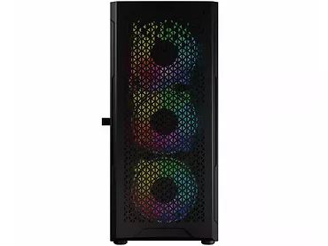 Obudowa komputerowa LOGIC ARAMIS ARGB MIDI USB 3.0 Czarna szkło hartowane wentylatory 4x120mm