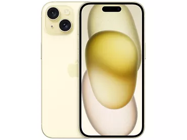 Smartfon Apple iPhone 15 256GB Yellow