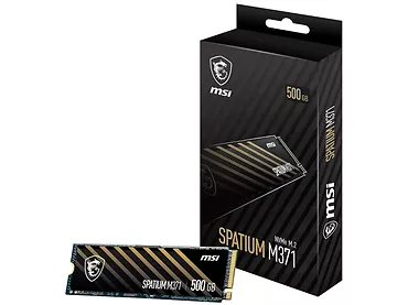 Dysk SSD MSI SPATIUM M371 PCIe 3.0 NVMe M.2 500GB