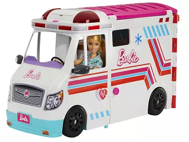 Mattel Barbie Karetka Mobilna klinika Zestaw
