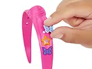 Mattel Barbie Barbie Głowa do stylizacji Neonowa tęcza Brązowe włosy