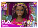 Mattel Barbie Głowa Do Stylizacji Neonowa Tęcza Kręcone Włosy