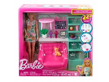 Mattel Lalka Barbie Relaks w kafejce