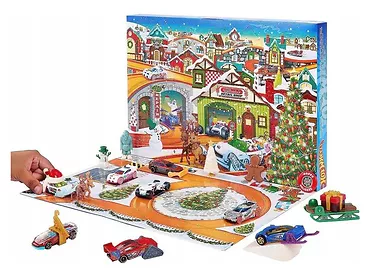 Mattel Hot Wheels Kalendarz adwentowy