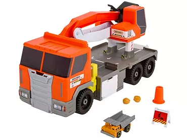 Mattel Matchbox Ciężarówka Koparka Duży pojazd z funkcją