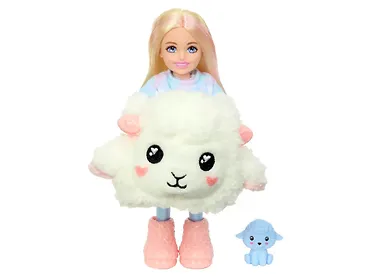 Barbie Cutie Reveal - Lalka Chelsea Owieczka + zwierzątko HKR18