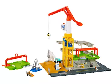 Mattel Matchbox Prawdziwe Przygody Strefa budowy Zestaw światła i dźwięki