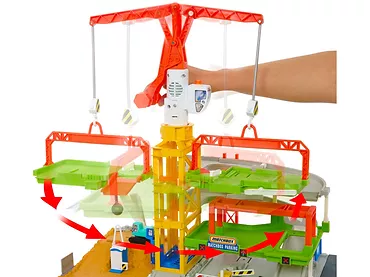 Mattel Matchbox Prawdziwe Przygody Strefa budowy Zestaw światła i dźwięki