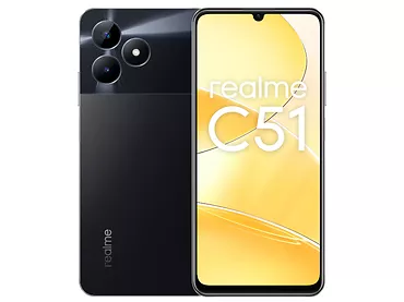 Smartfon Realme C51 4/128GB Carbon Black