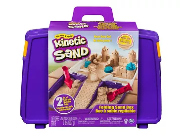 Kinetic Sand - Walizka z piaskiem kinetycznym z akcesoriami