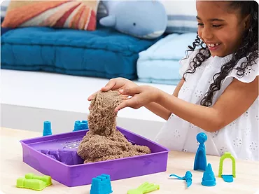 Kinetic Sand - Piasek kinetyczny zestaw Zamek na plaży