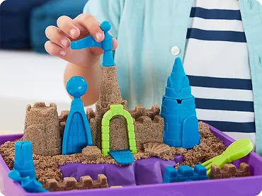 Kinetic Sand - Piasek kinetyczny zestaw Zamek na plaży