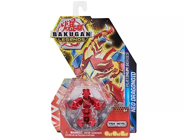 Figurka Spin Master Bakugan Legends - Kula True Metal Platinum Neo Dragonoid