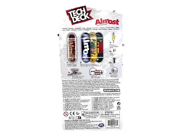Tech Deck 6028815 Zestaw - 4-pak deskorolek Fingerboard MIX