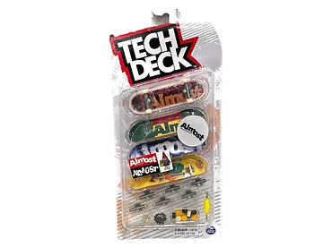 Tech Deck 6028815 Zestaw - 4-pak deskorolek Fingerboard MIX