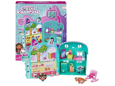 Koci Domek Gabi Zestaw Podręczny dom dla lalek + figurka Gabby's Dollhouse