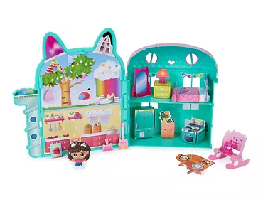 Koci Domek Gabi Zestaw Podręczny dom dla lalek + figurka Gabby's Dollhouse