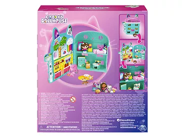 Koci Domek Gabi Zestaw Podręczny dom dla lalek + figurka Gabby's Dollhouse