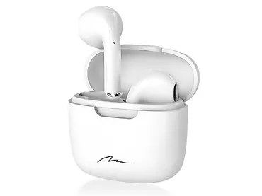 Słuchawki douszne bezprzewodowe R-PHONES TWS+ Bluetooth 5.3 z powerboxem USB-C - białe Media-Tech MT3608W