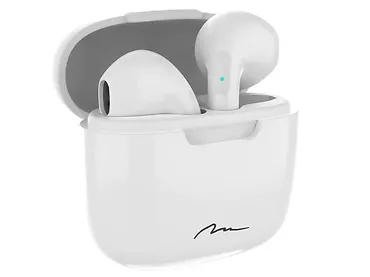 Słuchawki douszne bezprzewodowe R-PHONES TWS+ Bluetooth 5.3 z powerboxem USB-C - białe Media-Tech MT3608W