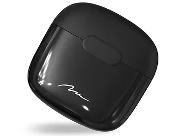 Słuchawki douszne bezprzewodowe R-PHONES TWS+ Bluetooth 5.3 z powerboxem USB-C - czarne Media-Tech MT3608K