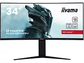 Monitor zakrzywiony 34" IIYAMA GCB3480WQSU-B1 | VA | 3440x1440 (UWQHD) | 180Hz | 0,4ms | 1500R | HDR| FreeSync