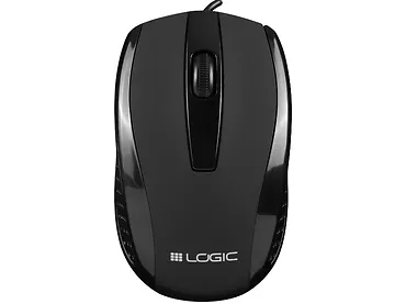 Przewodowa mysz optyczna Czarna LOGIC LM-31